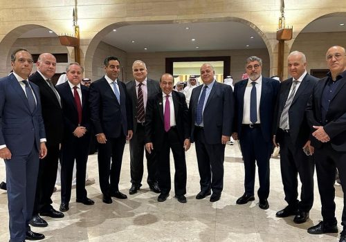 سعادة القائم بالأعمال في السفارة اللبنانية لدى دولة الكويت الأستاذ أحمد عرفه، ومجلس الأعمال اللبناني في الكويت يقدمون التهاني لسمو الشيخ الدكتور محمد صباح السالم الصباح رئيس مجلس الوزراء الكويتي بمناسبة حلول شهر رمضان المبارك.