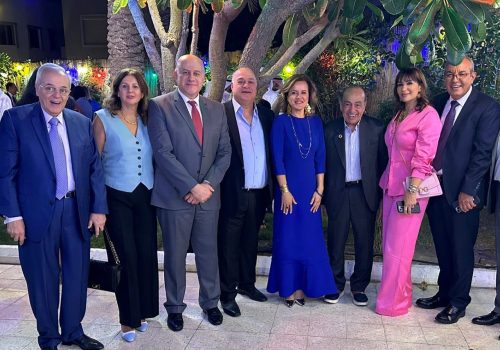 كلير لو فليشر شاركت قنصل لبنان لدى الكويت/ ميا العضم ووفد من مجلس الأعمال اللبناني ومجلس السيدات اللبنانيات باليوم الفرانكوفوني العالمي.