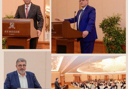 أقام أصدقاء دولة نائب رئيس مجلس الوزراء اللبناني الدكتور/ سعادة الشامي مأدبة عشاء على شرفه وذلك بمناسبة زيارة دولته إلى دولة الكويت