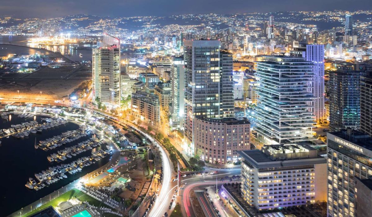Beirut City Skyline